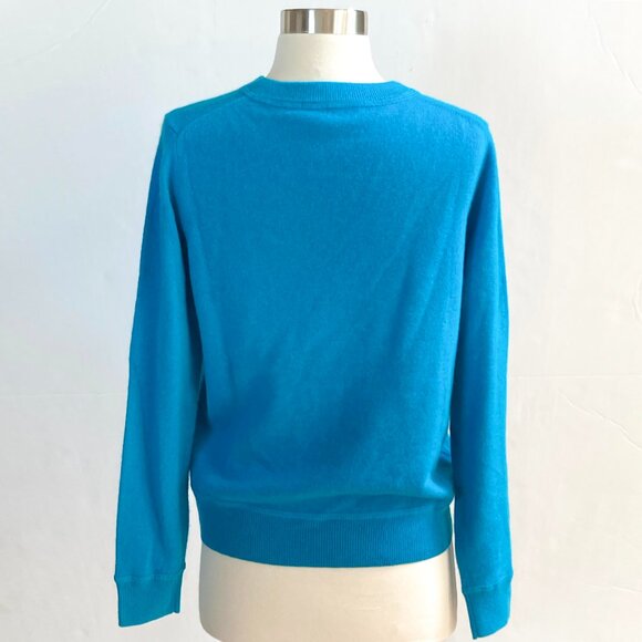 NWT ★: ARITZIA/TNA "Keely" Cashmere Sweater, Blue, S - Picture 7 of 13